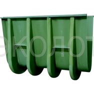 Лоток водоотводной композитный ЭКОЛОТ 1,25